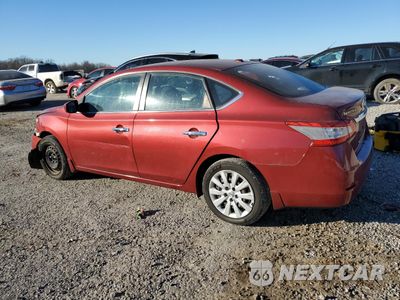 Drugie zdjęcie samochodu z przodu: 2015 NISSAN SENTRA S VIN:3N1AB7AP8FL675970 - miniatura