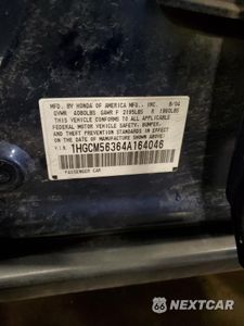 Zdjęcie 14 z 14 samochodu: 2004 HONDA ACCORD LX VIN:1HGCM56364A164046 - miniatura