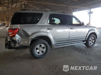 Trzecie zdjęcie samochodu z tyłu: 2004 TOYOTA SEQUOIA SR5 VIN:5TDZT34A34S230234 - miniatura