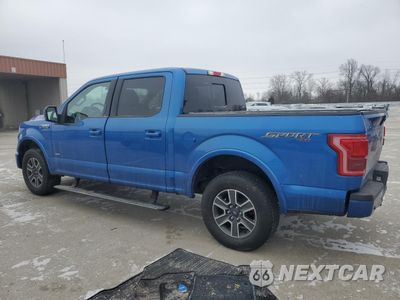 Drugie zdjęcie samochodu z przodu: 2015 FORD F150 SUPERCREW VIN:1FTEW1EG7FFA87708 - miniatura
