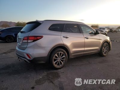 Trzecie zdjęcie samochodu z tyłu: 2018 HYUNDAI SANTA FE SE VIN:KM8SM4HF1JU269790 - miniatura