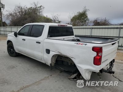 Drugie zdjęcie samochodu z przodu: 2024 CHEVROLET SILVERADO K1500 CUSTOM VIN:3GCPDBEK8RG224859 - miniatura