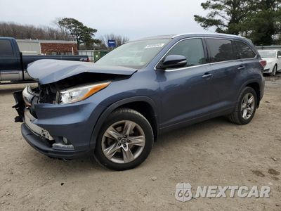 2016 TOYOTA HIGHLANDER LIMITED 5TDDKRFH9GS291831 - główne zdjęcie licytacji z USA - miniatura