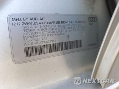 Zdjęcie 14 z 14 samochodu: 2013 AUDI A4 PREMIUM PLUS VIN:WAUFFAFL0DN033943 - miniatura