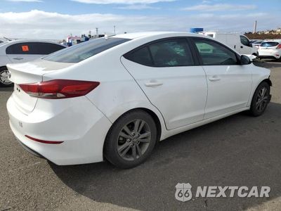 Trzecie zdjęcie samochodu z tyłu: 2018 HYUNDAI ELANTRA SEL VIN:5NPD84LF0JH289922 - miniatura