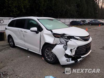 Czwarte zdjęcie samochodu z boku: 2025 TOYOTA SIENNA XLE VIN:5TDJSKFC3SS166525 - miniatura