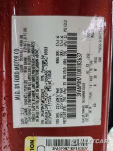 Zdjęcie 12 z 12 samochodu: 2013 FORD FUSION SE VIN:3FA6P0H71DR183637 - miniatura