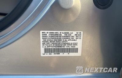 Zdjęcie 10 z 10 samochodu: 2010 HONDA RIDGELINE RTL VIN:5FPYK1F52AB003157 - miniatura