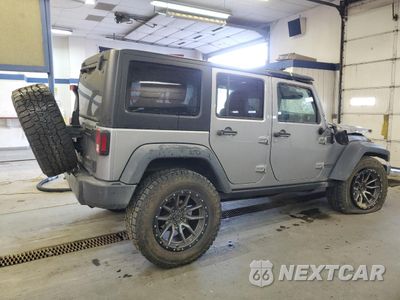 Trzecie zdjęcie samochodu z tyłu: 2017 JEEP WRANGLER UNLIMITED SPORT VIN:1C4BJWDG9HL515413 - miniatura
