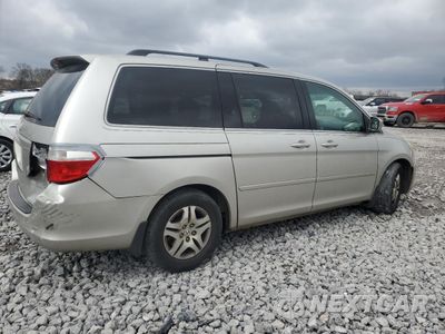 Trzecie zdjęcie samochodu z tyłu: 2007 HONDA ODYSSEY EX VIN:5FNRL38487B451163 - miniatura
