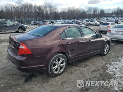 Trzecie zdjęcie samochodu z tyłu: 2012 FORD FUSION SE VIN:3FAHP0HA4CR153907 - miniatura