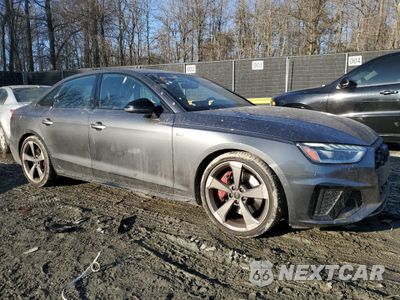 Czwarte zdjęcie samochodu z boku: 2022 AUDI A4 PRESTIGE 45 VIN:WAUFAAF47NN005372 - miniatura
