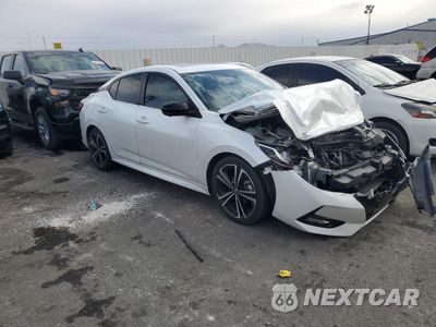 Czwarte zdjęcie samochodu z boku: 2021 NISSAN SENTRA SR VIN:3N1AB8DV8M4321690 - miniatura