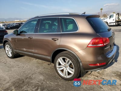 Drugie zdjęcie samochodu z przodu: 2012 VOLKSWAGEN TOUAREG V6 TDI VIN:WVGEK9BP0CD007182 - miniatura