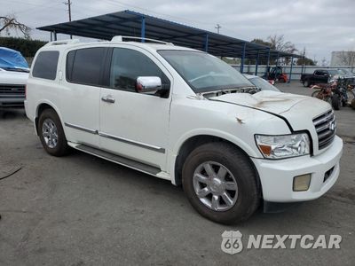 Czwarte zdjęcie samochodu z boku: 2006 INFINITI QX56 VIN:5N3AA08CX6N809035 - miniatura