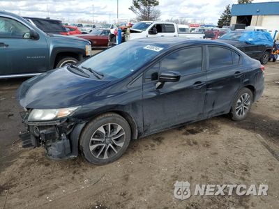 2014 HONDA CIVIC EX 19XFB2F83EE046496 - główne zdjęcie licytacji z USA - miniatura