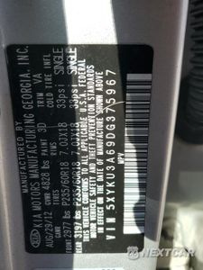 Zdjęcie 15 z 15 samochodu: 2013 KIA SORENTO EX VIN:5XYKU3A69DG375967 - miniatura