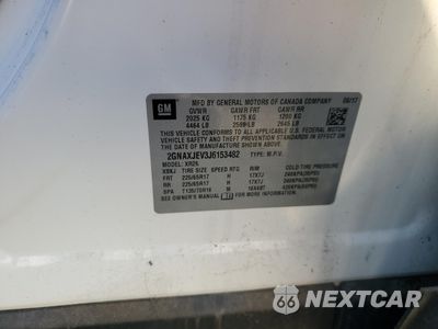 Zdjęcie 13 z 13 samochodu: 2018 CHEVROLET EQUINOX LT VIN:2GNAXJEV3J6153482 - miniatura