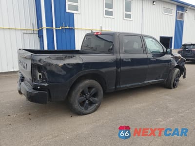 Trzecie zdjęcie samochodu z tyłu: 2019 RAM 1500 CLASSIC TRADESMAN VIN:1C6RR7KT9KS719095 - miniatura