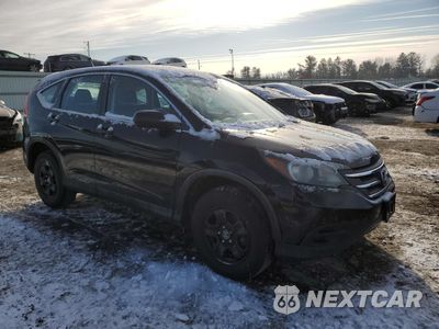 Czwarte zdjęcie samochodu z boku: 2013 HONDA CR-V LX VIN:2HKRM4H38DH648745 - miniatura