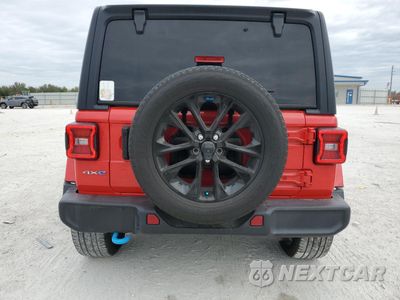 Zdjęcie 6 z 16 samochodu: 2022 JEEP WRANGLER UNLIMITED SAHARA 4XE VIN:1C4JJXP65NW106811 - miniatura
