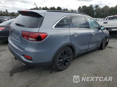 Trzecie zdjęcie samochodu z tyłu: 2020 KIA SORENTO S VIN:5XYPGDA54LG693827 - miniatura