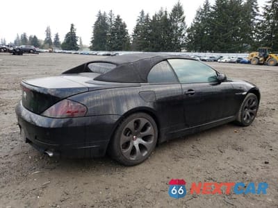 Trzecie zdjęcie samochodu z tyłu: 2006 BMW 650 I VIN:WBAEK13436CN75430 - miniatura