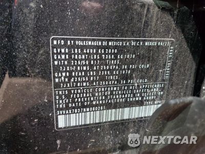 Zdjęcie 13 z 13 samochodu: 2022 VOLKSWAGEN TAOS S VIN:3VVAX7B27NM080281 - miniatura