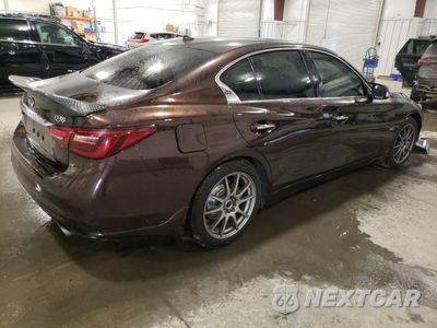 Trzecie zdjęcie samochodu z tyłu: 2018 INFINITI Q50 LUXE VIN:JN1EV7AP6JM355666 - miniatura