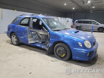 Czwarte zdjęcie samochodu z boku: 2002 SUBARU IMPREZA WRX VIN:JF1GG29632G836057 - miniatura