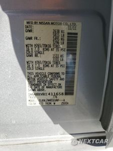 Zdjęcie 14 z 14 samochodu: 2012 NISSAN FRONTIER S VIN:1N6AD0EV8CC411658 - miniatura