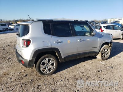 Trzecie zdjęcie samochodu z tyłu: 2016 JEEP RENEGADE LIMITED VIN:ZACCJBDT5GPD10143 - miniatura