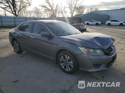 Czwarte zdjęcie samochodu z boku: 2013 HONDA ACCORD LX VIN:1HGCR2F3XDA090842 - miniatura