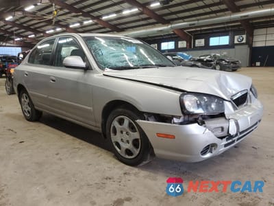 Czwarte zdjęcie samochodu z boku: 2002 HYUNDAI ELANTRA GLS VIN:KMHDN45D12U444923 - miniatura
