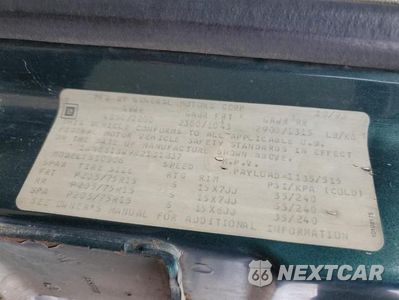 Zdjęcie 13 z 13 samochodu: 1994 CHEVROLET BLAZER S10 VIN:1GNCS13W9R2131837 - miniatura