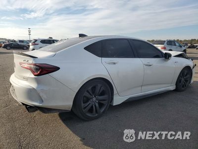 Trzecie zdjęcie samochodu z tyłu: 2021 ACURA TLX TECH A VIN:19UUB6F59MA002560 - miniatura