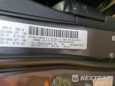 Zdjęcie 13 z 14 samochodu: 2018 DODGE DURANGO GT VIN:1C4RDHDG0JC328794 - miniatura