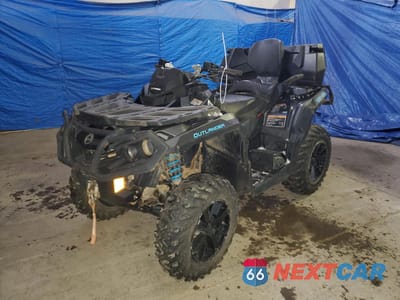 Drugie zdjęcie samochodu z przodu: 2021 CAN-AM OUTLANDER MAX XT 850 VIN:3JBLPAU45MJ003706 - miniatura