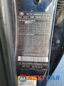 Zdjęcie 14 z 15 samochodu: 2008 LAND ROVER LR2 HSE VIN:SALFR24N48H062119 - miniatura