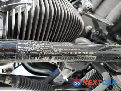 Zdjęcie 9 z 10 samochodu: 2011 HARLEY-DAVIDSON FLHX VIN:1HD1KBM12BB613577 - miniatura