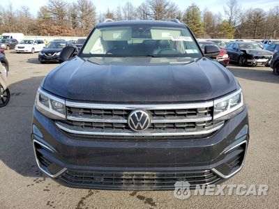 Piąte zdjęcie samochodu w środku: 2021 VOLKSWAGEN ATLAS SEL R-LINE VIN:1V2SR2CA2MC571328 - miniatura