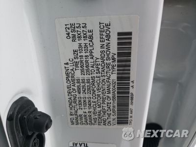 Zdjęcie 15 z 16 samochodu: 2021 HONDA CR-V EX VIN:5J6RW1H58MA004321 - miniatura