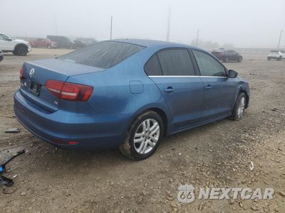 Trzecie zdjęcie samochodu z tyłu: 2017 VOLKSWAGEN JETTA S VIN:3VW2B7AJ4HM202283 - miniatura