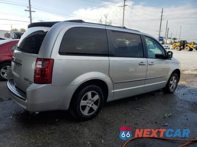 Trzecie zdjęcie samochodu z tyłu: 2010 DODGE GRAND CARAVAN SXT VIN:2D4RN5D15AR458832 - miniatura