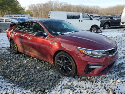 Czwarte zdjęcie samochodu z boku: 2020 KIA OPTIMA LX VIN:5XXGT4L36LG433263 - miniatura