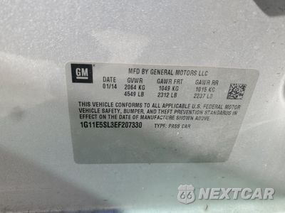 Zdjęcie 12 z 12 samochodu: 2014 CHEVROLET MALIBU 2LT VIN:1G11E5SL3EF207330 - miniatura