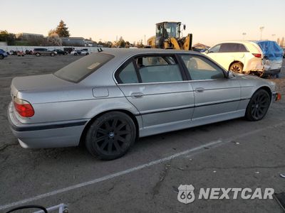 Trzecie zdjęcie samochodu z tyłu: 2001 BMW 750 IL VIN:WBAGJ03431DD74395 - miniatura