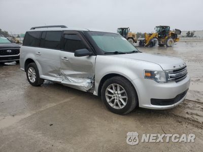 Czwarte zdjęcie samochodu z boku: 2018 FORD FLEX SE VIN:2FMGK5B89JBA22275 - miniatura
