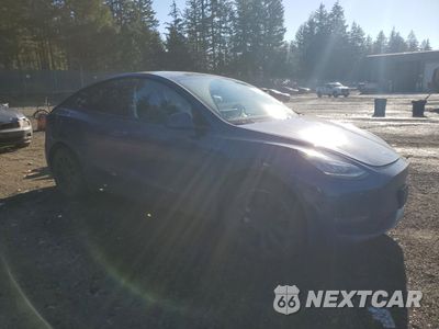 Czwarte zdjęcie samochodu z boku: 2020 TESLA MODEL Y VIN:5YJYGDEE8LF048667 - miniatura