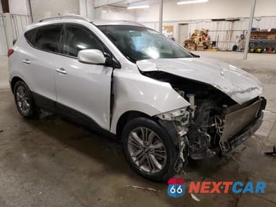Czwarte zdjęcie samochodu z boku: 2014 HYUNDAI TUCSON GLS VIN:KM8JUCAG2EU828035 - miniatura
